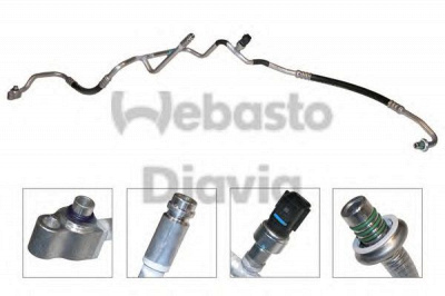 WEBASTO 82d0796756a -  Трубопровод высокого / низкого давления, кондиционер