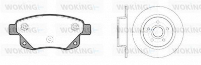 WOKING 81352301 -  Комплект тормозов, дисковый тормозной механизм