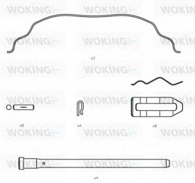 WOKING aca850400 -  