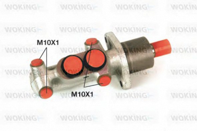WOKING c102060 -  Главный тормозной цилиндр