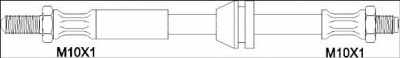 WOKING g190001 - Тормозной шланг