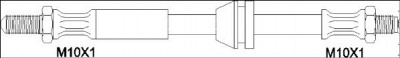 WOKING g190002 - Тормозной шланг