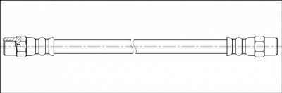 WOKING g190055 - Тормозной шланг