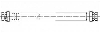 WOKING g190085 -  Тормозной шланг
