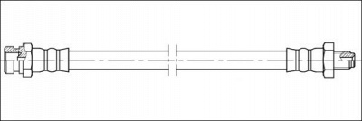 WOKING g190107 - Тормозной шланг