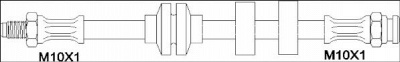 WOKING g190173 -  Тормозной шланг