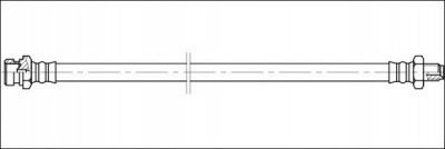 WOKING g190342 - Тормозной шланг