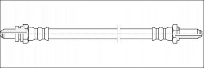 WOKING g190361 -  Тормозной шланг