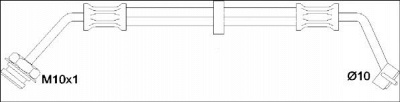WOKING g190381 -  Тормозной шланг
