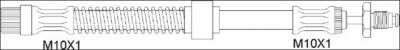 WOKING g193100 - Тормозной шланг