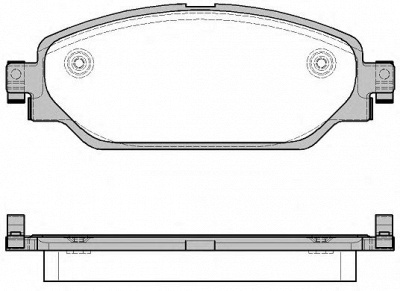 WOKING p1479308 -  Комплект тормозных колодок, дисковый тормоз