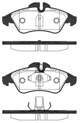 WOKING p478310 -  Комплект тормозных колодок, дисковый тормоз