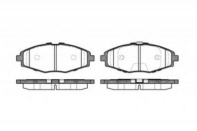 WOKING p796300 -  Комплект тормозных колодок, дисковый тормоз