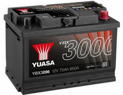 YUASA ybx3096 -  Батарея аккумуляторная, 12В 76А/ч