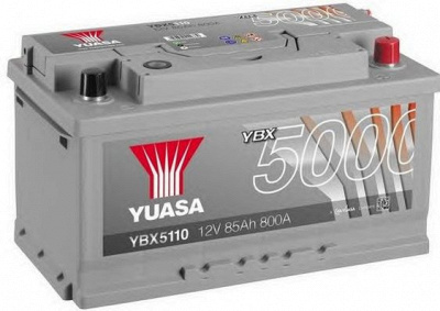 YUASA ybx5110 -  Батарея аккумуляторная, 12В 85А/ч