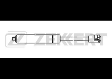 ZEKKERT gf1487 -  Газовая пружина, капот