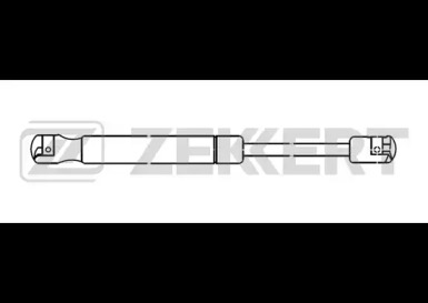 ZEKKERT gf1801 -  Газовая пружина, крышка багажник