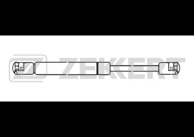 ZEKKERT gf1804 -  Газовая пружина, заднее стекло
