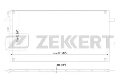ZEKKERT mk3120 -  Конденсатор, кондиционер