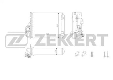 ZEKKERT mk5040 -  Теплообменник, отопление салона