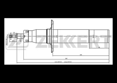 ZEKKERT sg2665 -  Амортизатор