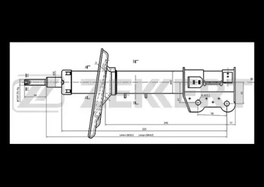 ZEKKERT sg4090 -  Амортизатор