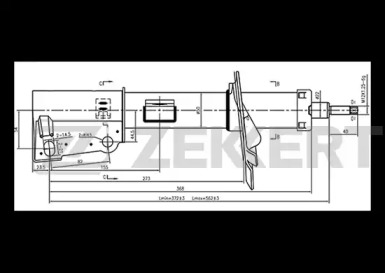 ZEKKERT sg4554 -  Амортизатор
