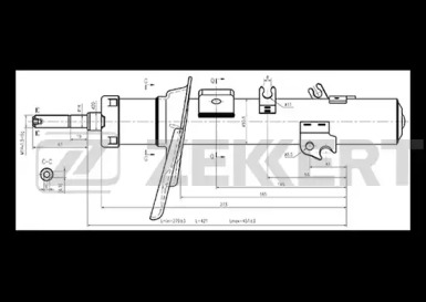 ZEKKERT sg4630 -  Амортизатор