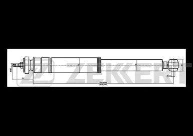 ZEKKERT sg6226 -  Амортизатор