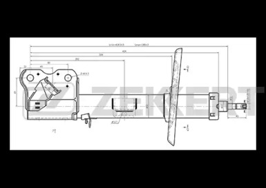 ZEKKERT sg6258 - Амортизатор