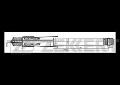 ZEKKERT sg6283 -  Амортизатор