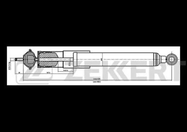 ZEKKERT sg6309 -  Амортизатор