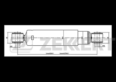 ZEKKERT sg6314 -  Амортизатор
