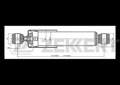 ZEKKERT sg6317 -  Амортизатор