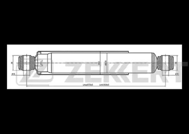 ZEKKERT sg6319 -  Амортизатор
