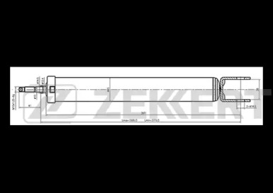 ZEKKERT sg6333 -  Амортизатор