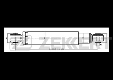ZEKKERT so2046 -  Амортизатор