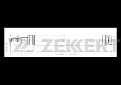 ZEKKERT so6022 -  Амортизатор