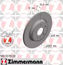 ZIMMERMANN 100337920 -  Тормозной диск