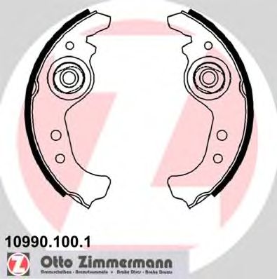 ZIMMERMANN 109901001 -  Комплект тормозных колодок