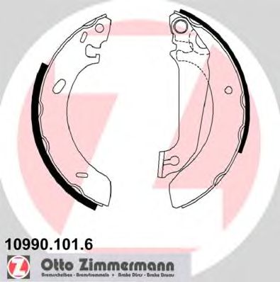 ZIMMERMANN 109901016 -  Комплект тормозных колодок
