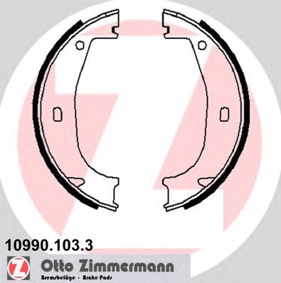 ZIMMERMANN 109901033 -  Комплект тормозных колодок, стояночная тормозная система