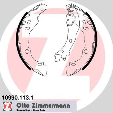 ZIMMERMANN 109901131 -  Колодки тормозные барабанные, комплект