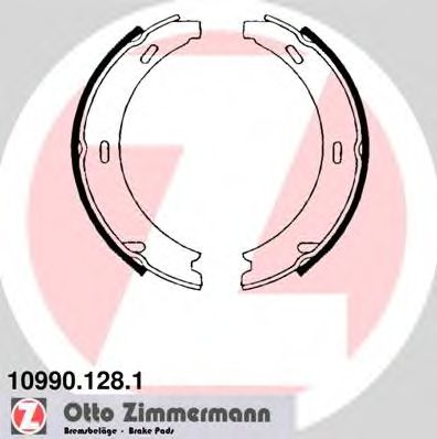 ZIMMERMANN 109901281 -  Комплект тормозных колодок, стояночная тормозная система