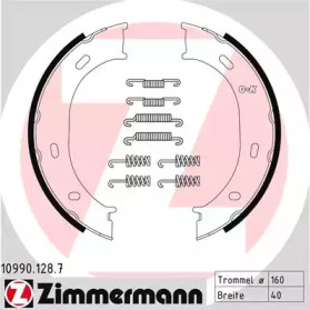 ZIMMERMANN 109901287 -  Комплект тормозных колодок, стояночная тормозная система