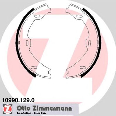 ZIMMERMANN 109901290 -  Комплект тормозных колодок, стояночная тормозная система