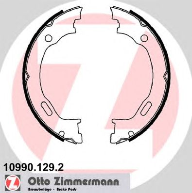 ZIMMERMANN 109901292 -  Комплект тормозных колодок, стояночная тормозная система