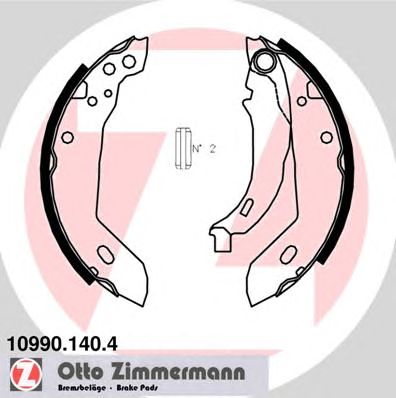 ZIMMERMANN 109901404 -  Комплект тормозных колодок