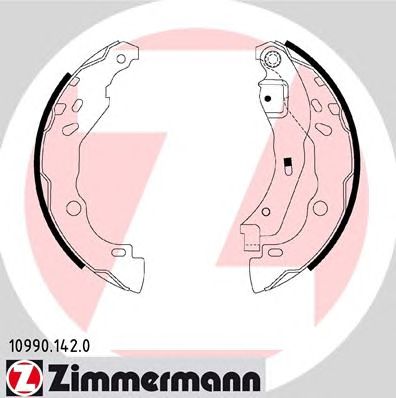 ZIMMERMANN 109901420 -  Колодки тормозные барабанные, комплект