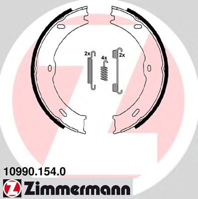 ZIMMERMANN 109901540 -  Комплект тормозных колодок, стояночная тормозная система